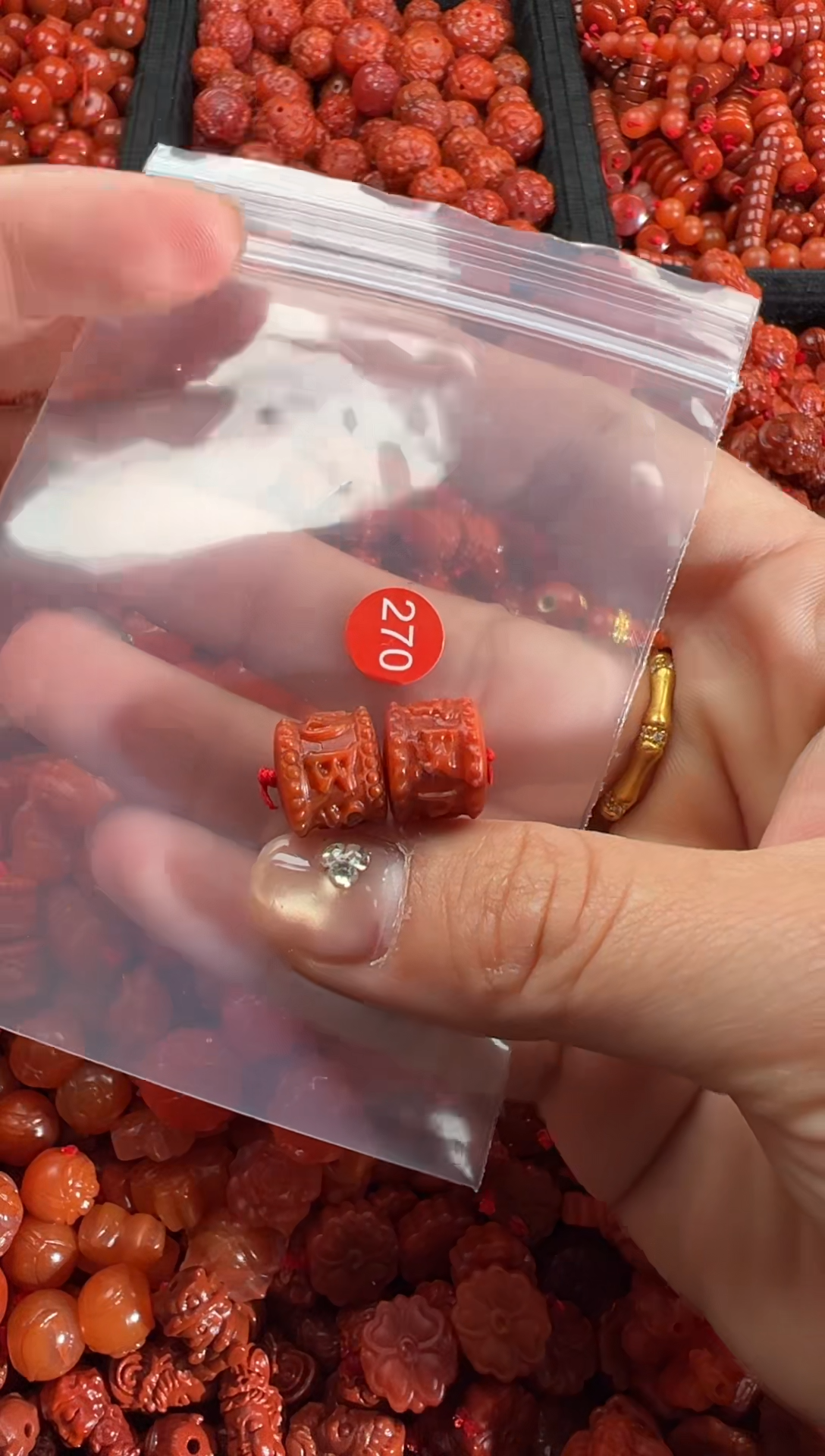 【闪购商品】南红玛瑙颈饰未镶嵌1