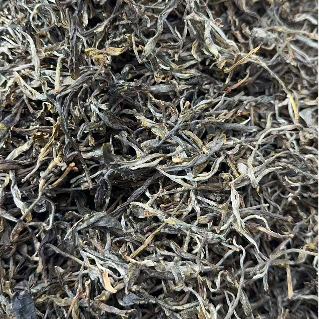 MK1517号 2025年{春}砍盆箐古树单株晒青茶散茶7-20日