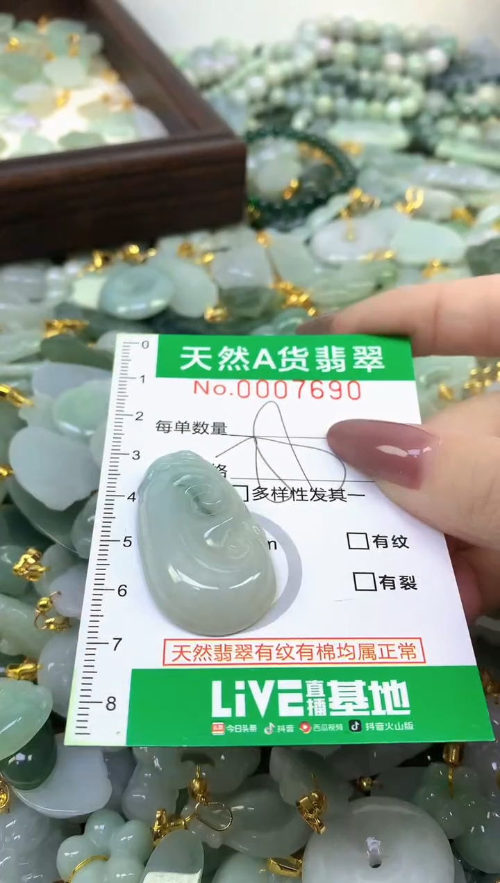 颈饰未镶嵌翡翠纯天然缅甸A货翡翠