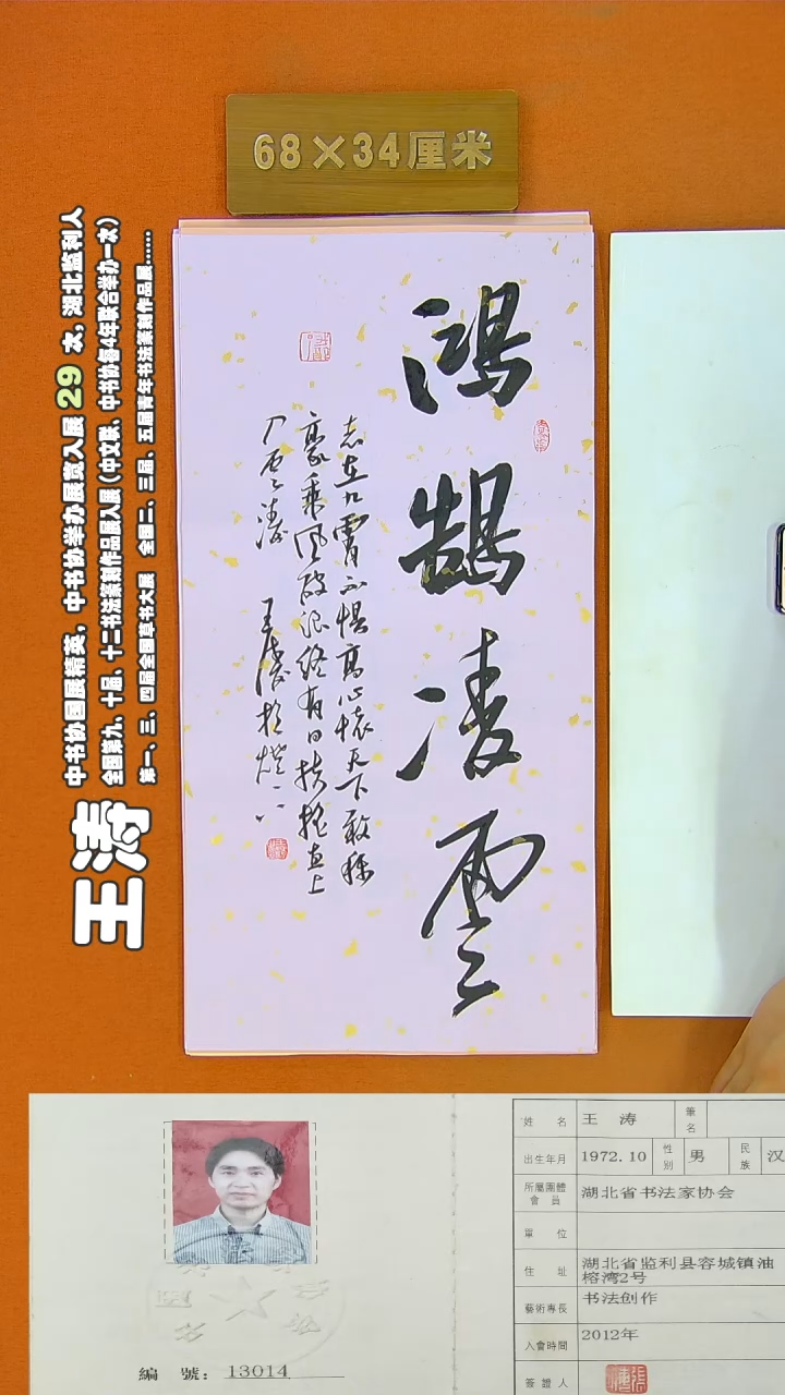 书法28R王涛书法作品