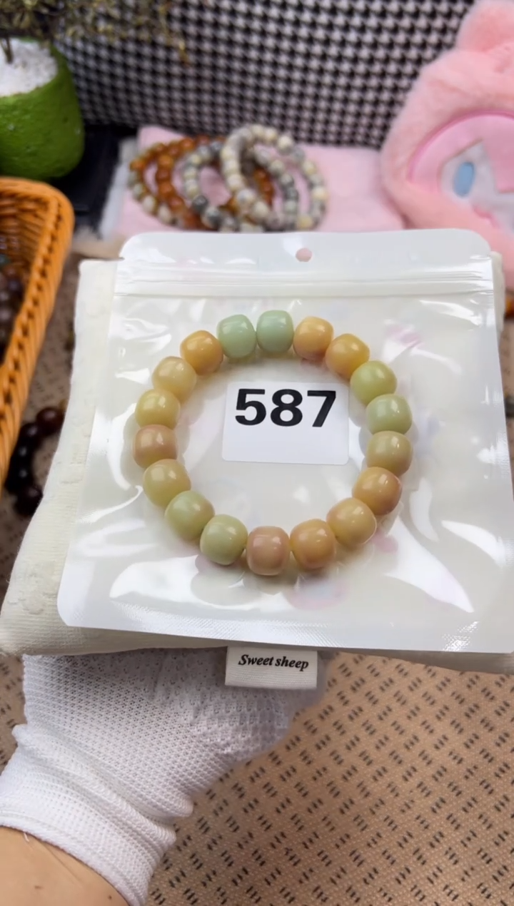 手串菩提根/象牙果587卡14干磨桶珠玉玲珑