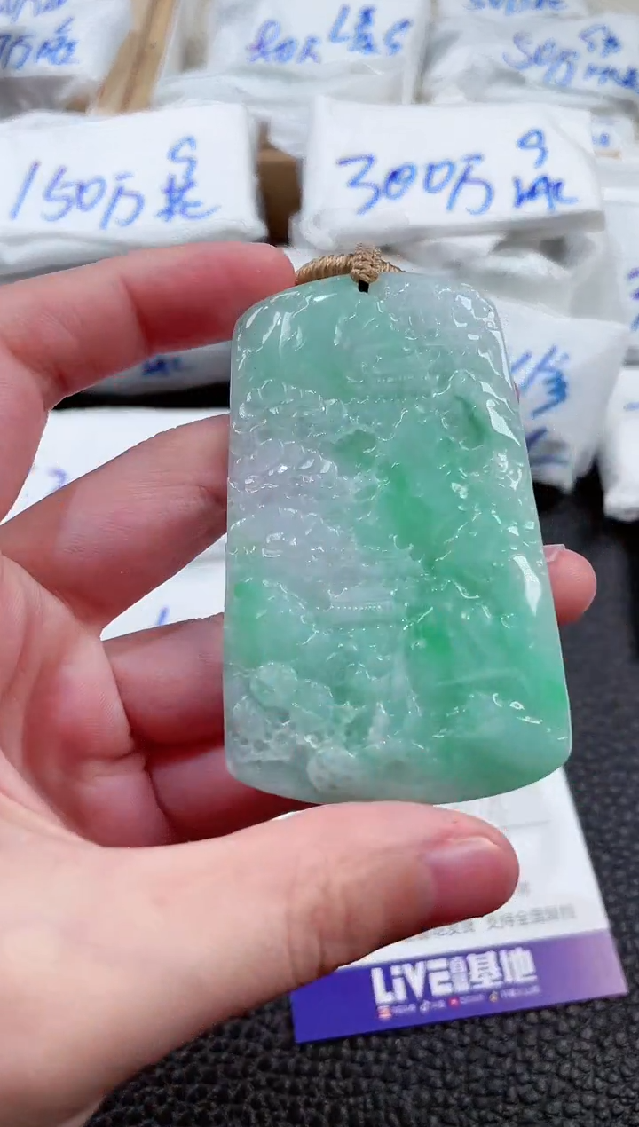 【闪购商品】翡翠颈饰未镶嵌00006692