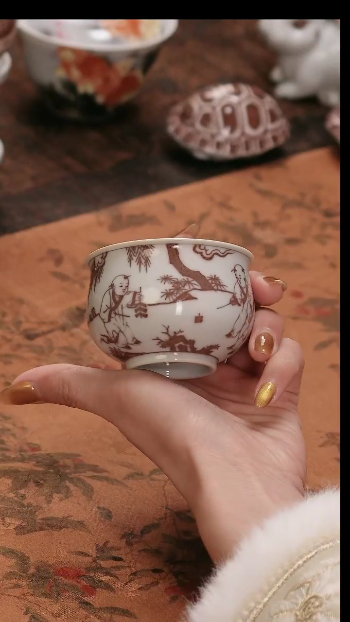 【闪购商品】冯公窑 童子主人杯