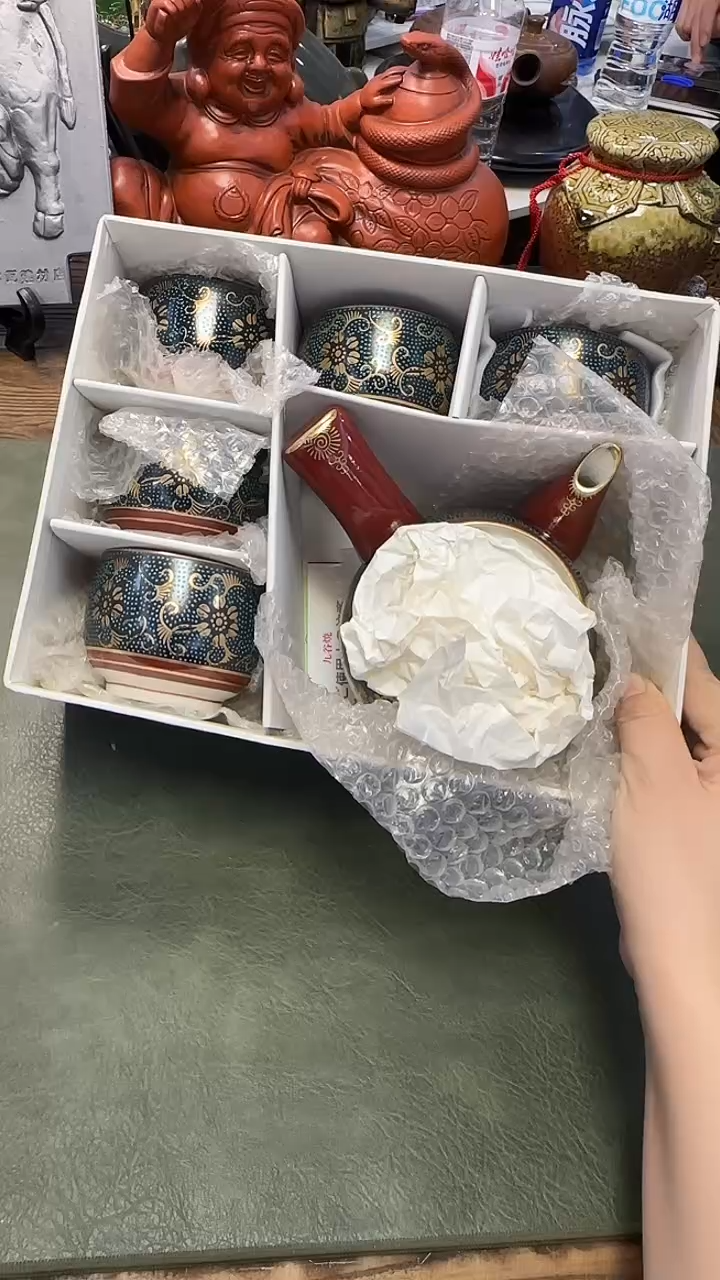 372··九谷一壶5杯