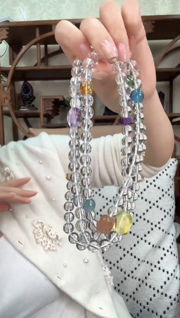 【闪购商品】定制水晶念珠未镶嵌025022423