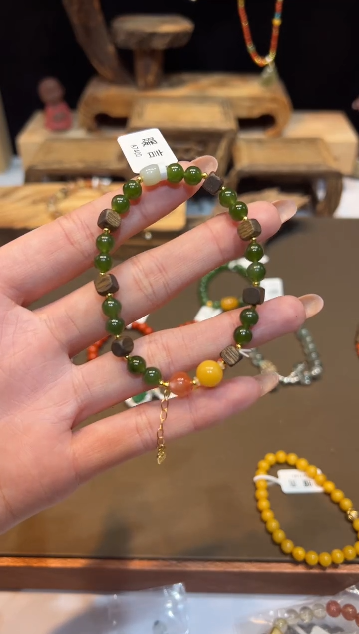 未镶嵌手链和田玉手饰@@A7400