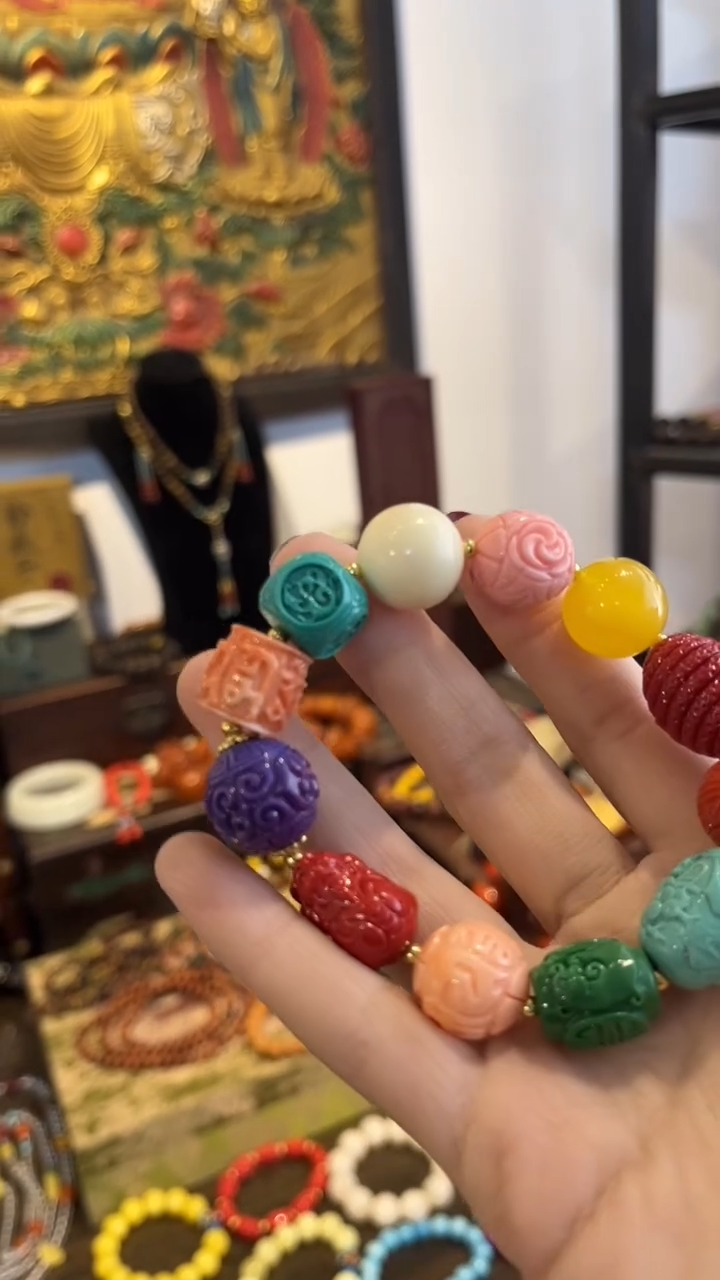 陶开开开-----五色手串