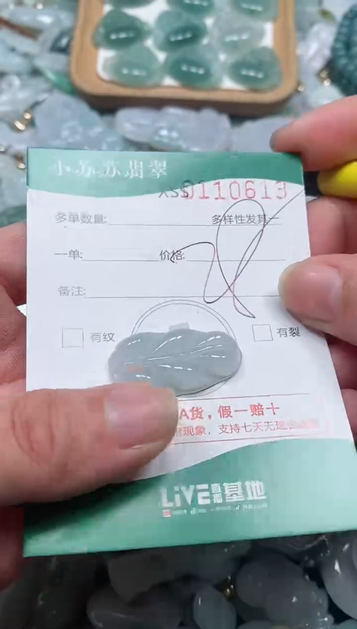 【闪购商品】翡翠颈饰未镶嵌闪购商品0110613