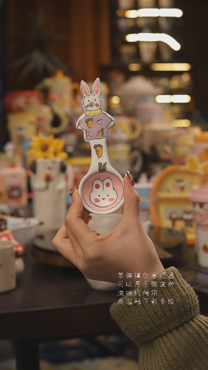 景德镇釉下彩绘设计师款式陶瓷