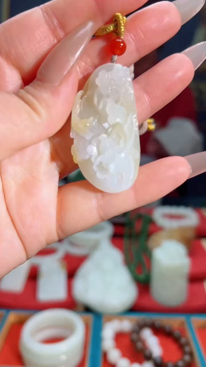 【闪购商品】和田玉吊坠未镶嵌1