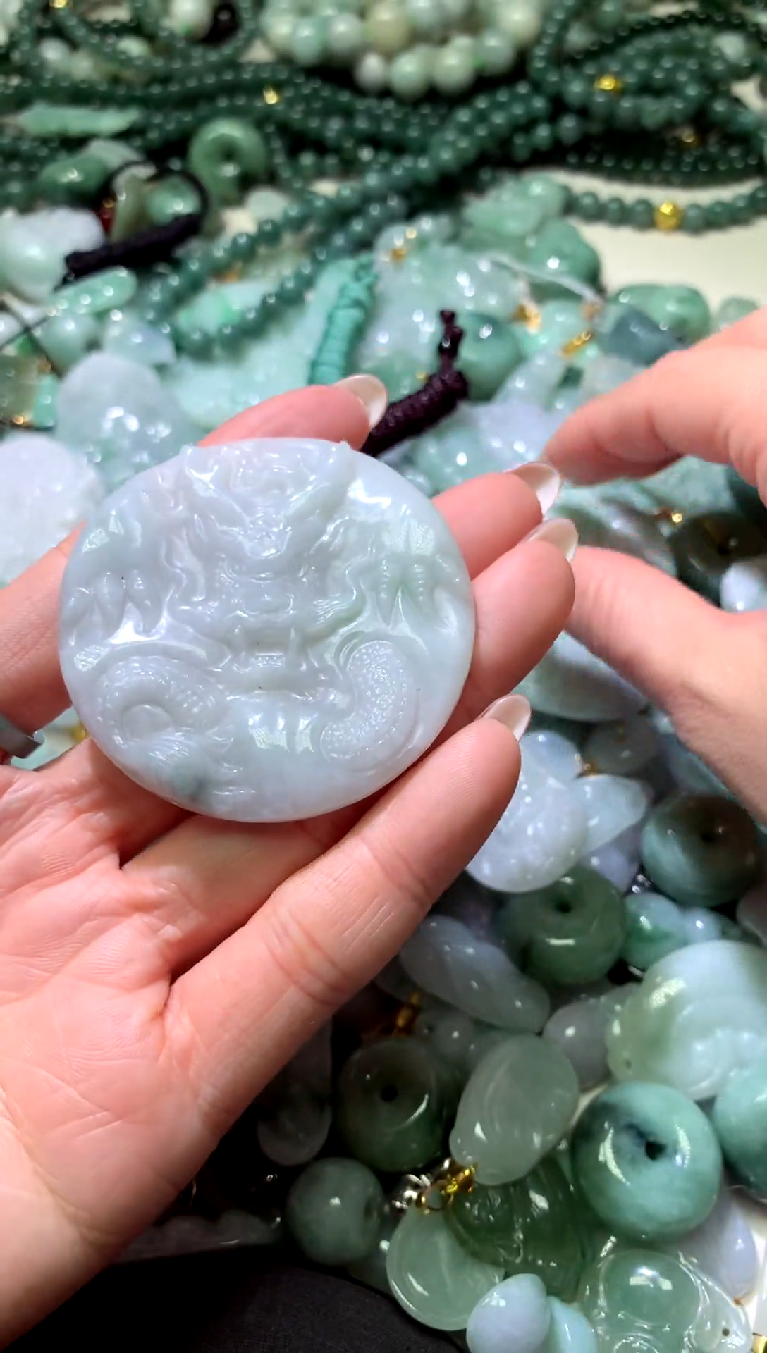 吊坠(不含链)未镶嵌翡翠1