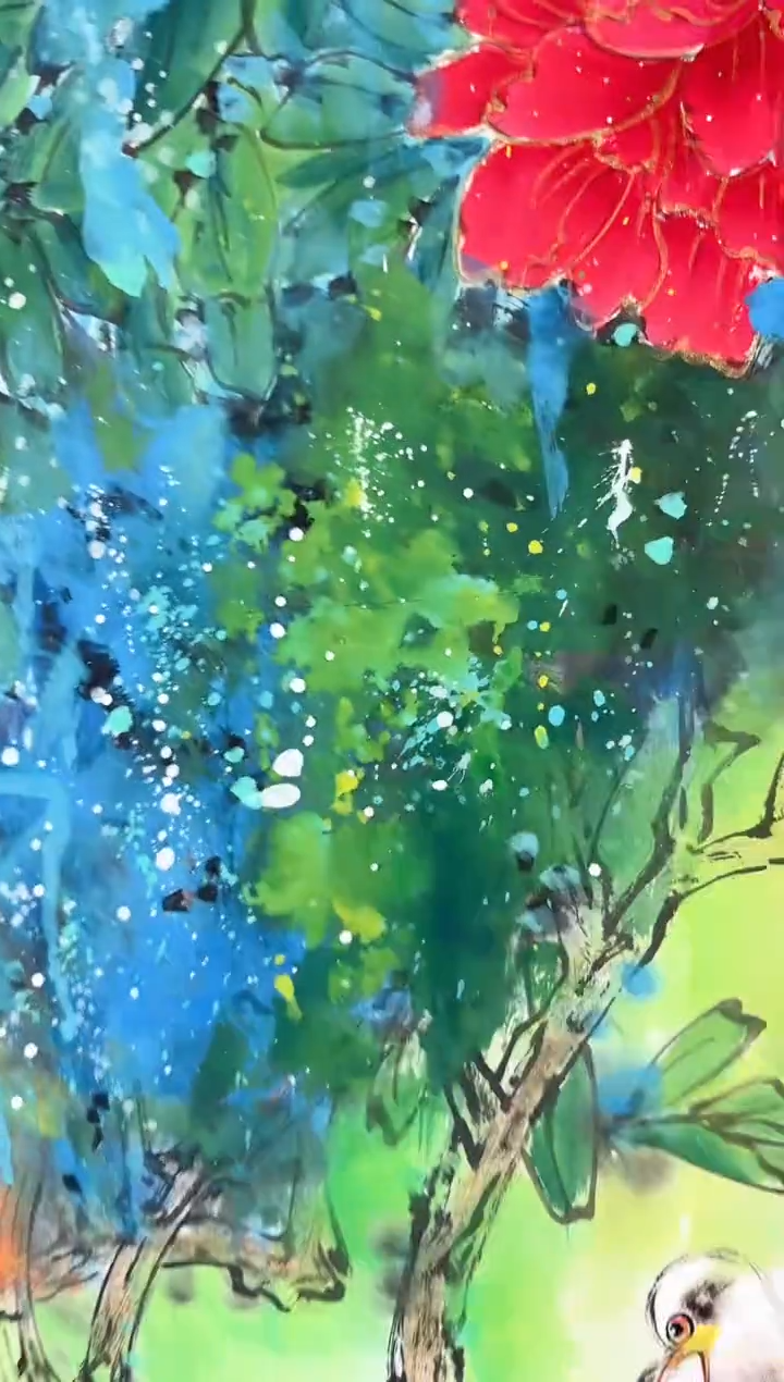 【闪购商品】国画国画道一老师亲笔绘画作品D15