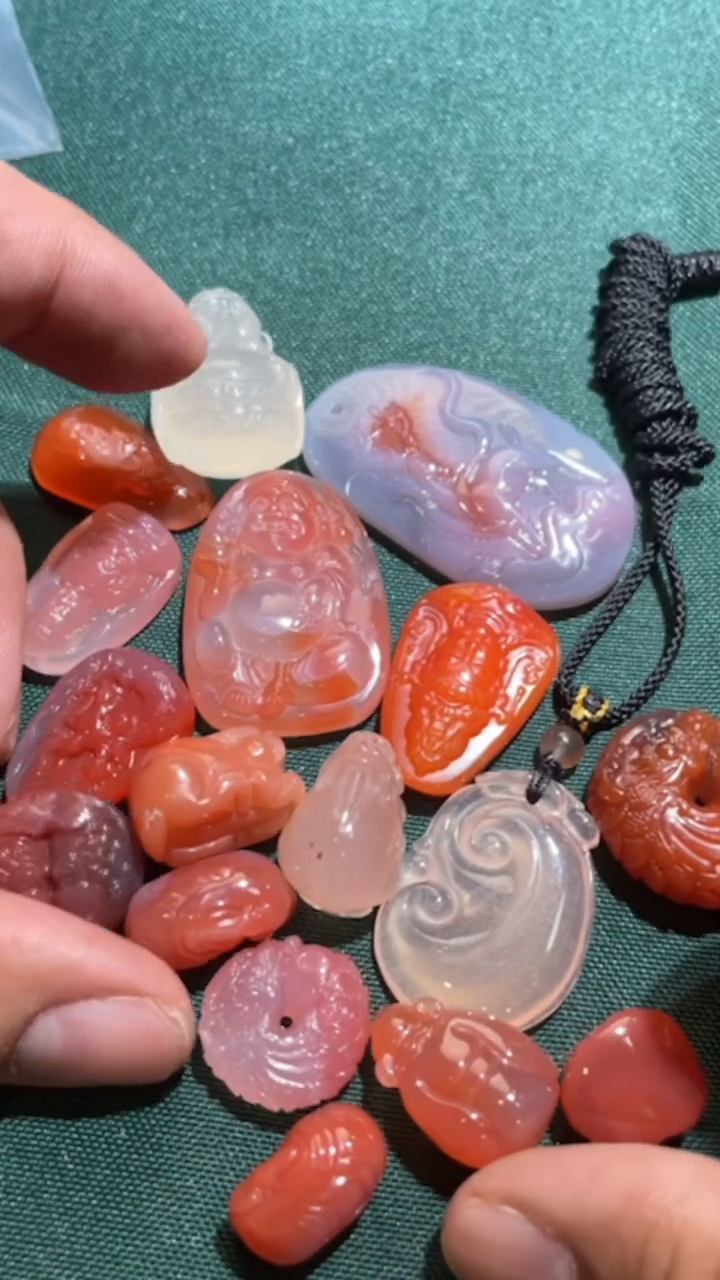 白玉菩提吊坠1813-174（多样性发货发其一）