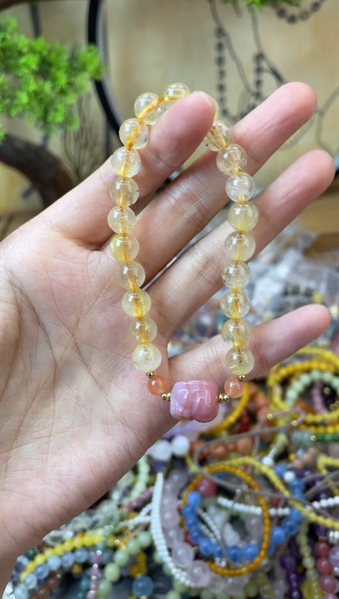 【闪购商品】发晶手链未镶嵌220手串