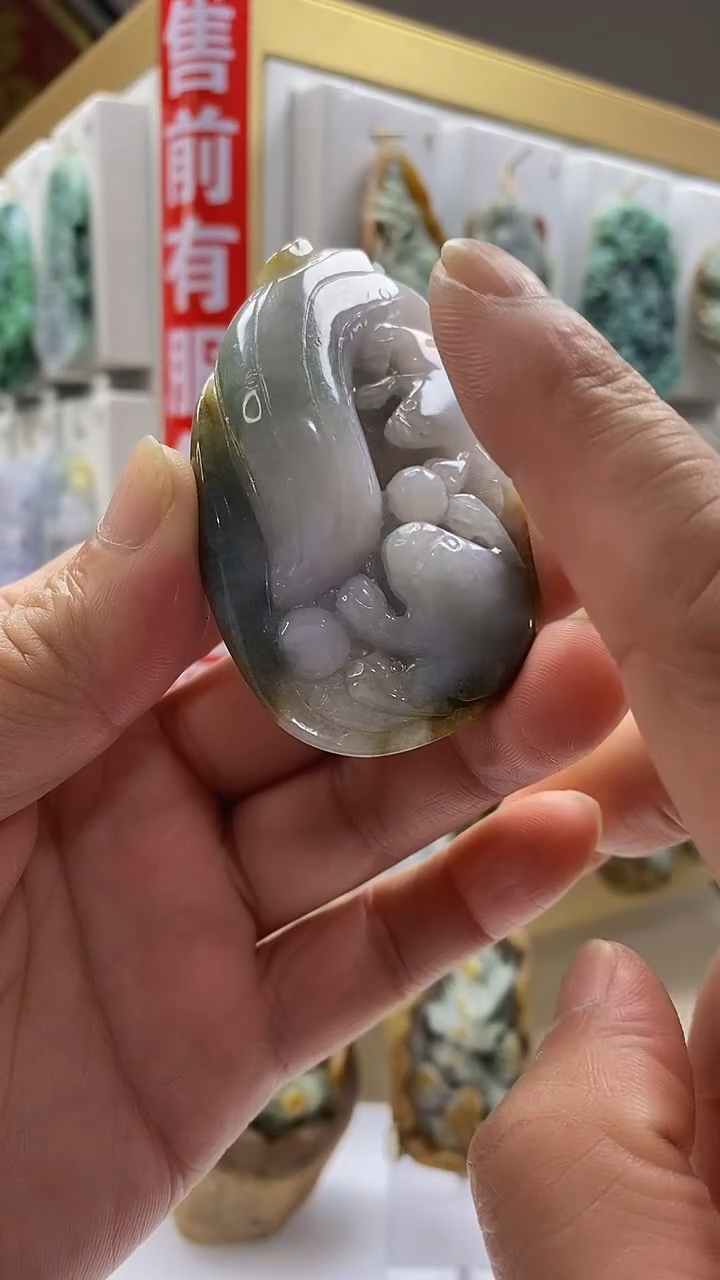 翡翠未镶嵌颈饰翡翠A货2025/8/11