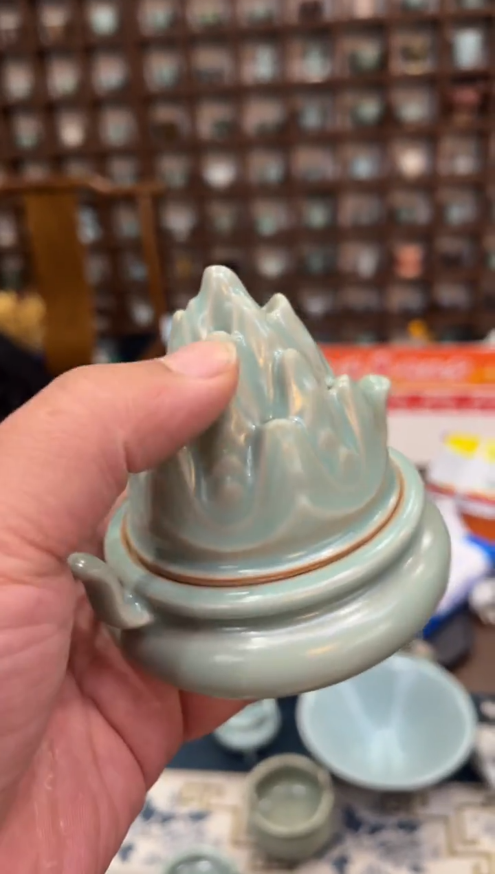 瓷片原产地原矿釉汝瓷