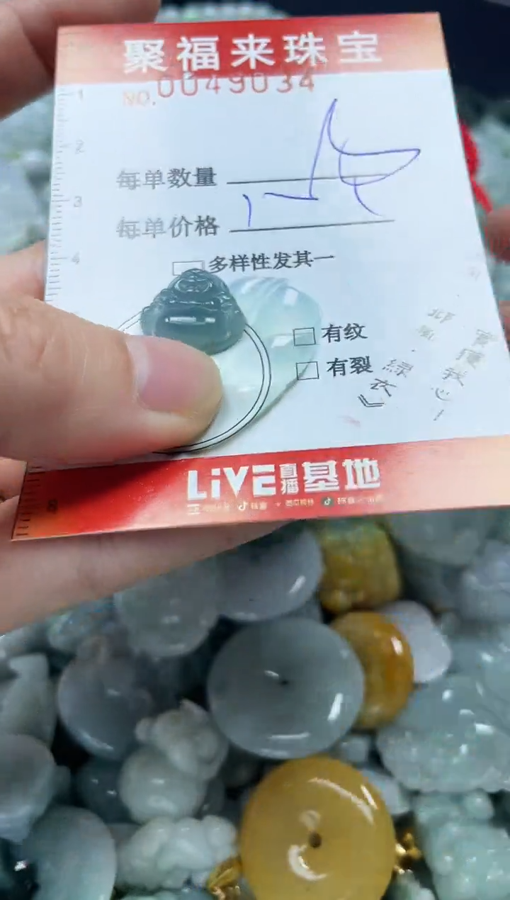 【闪购商品】翡翠颈饰未镶嵌闪购0049034