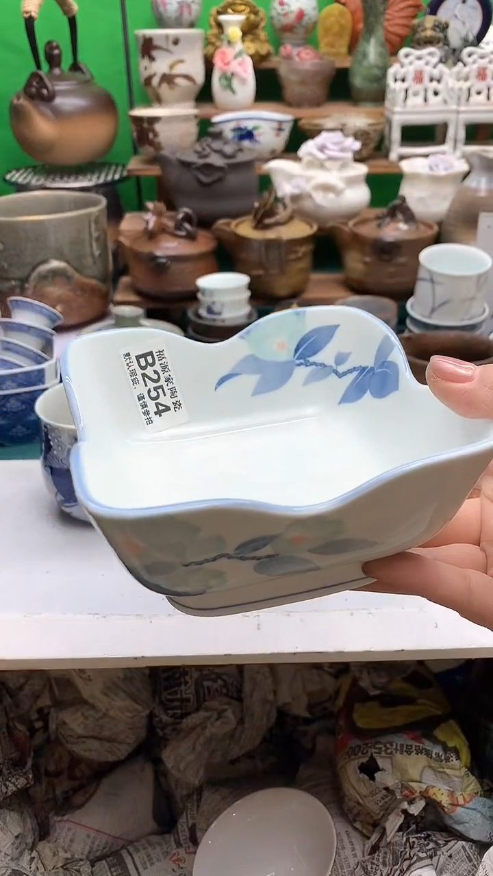 【闪购商品】盖碗海外回流瓷器