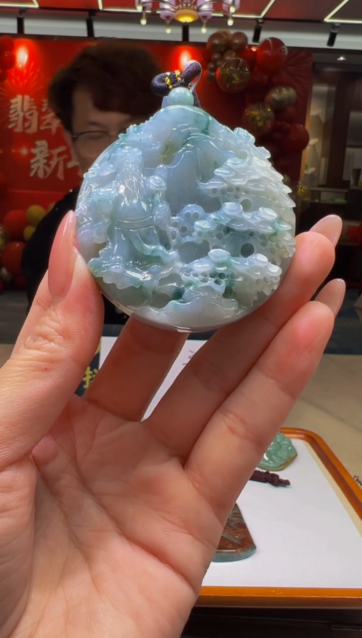 【闪购商品】定制翡翠未镶嵌Q2025-2-1-13