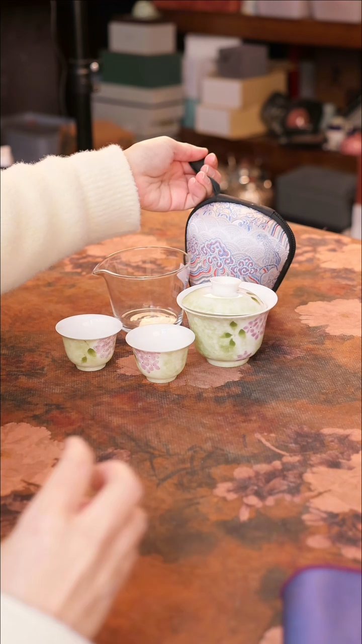 【闪购商品】陶瓷茶具（无礼盒无茶盘）@@A12069