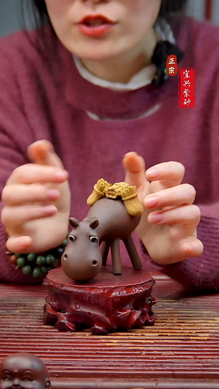 紫砂宜兴紫砂摆件