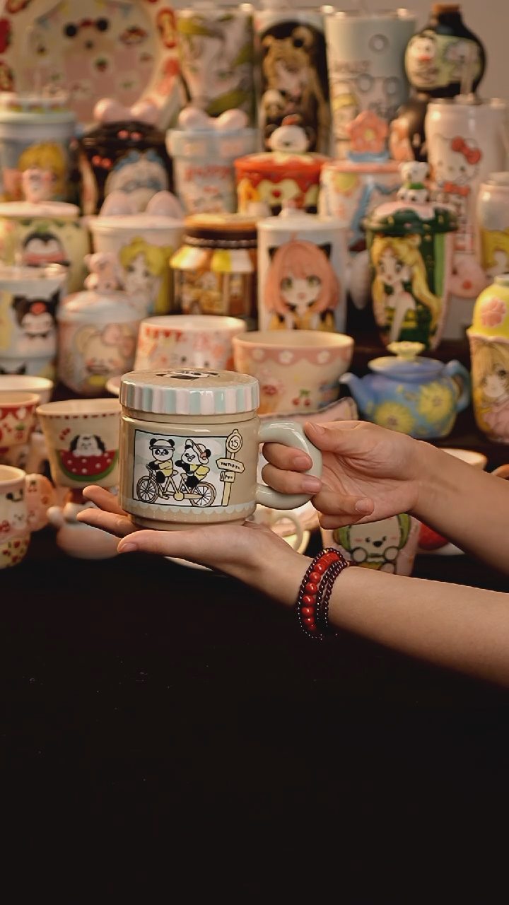 其他景德镇釉下彩手绘设计师款陶瓷