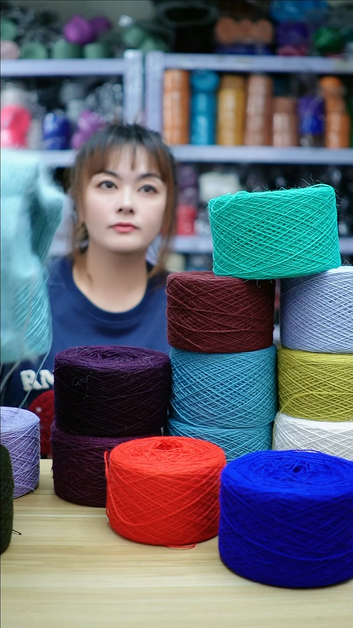 貂毛欢姐手编线A874