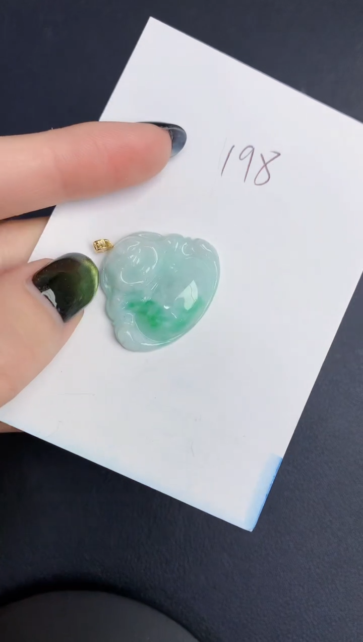 【闪购商品】翡翠颈饰18K金镶嵌000000000