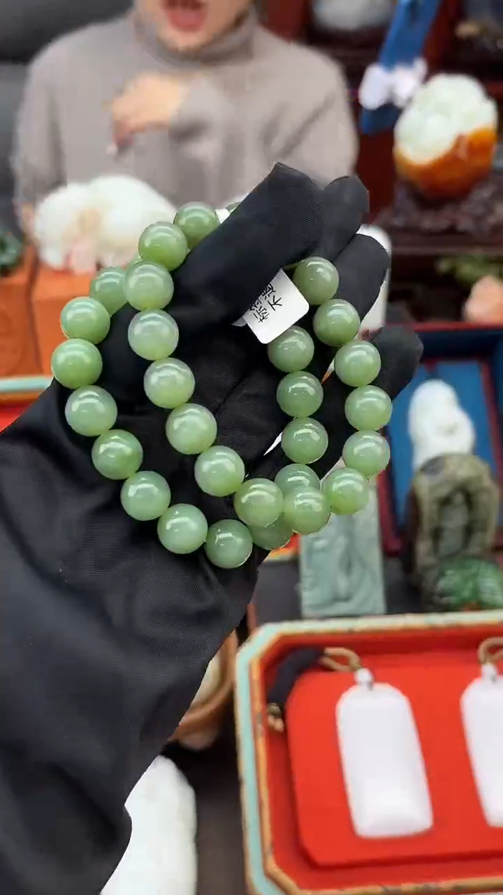 未镶嵌手串和田玉董小姐推荐 多样性发货 拍一发一pgl12