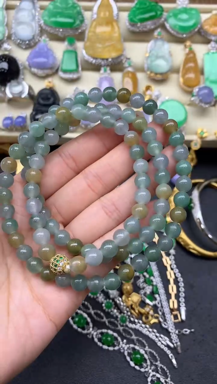 【闪购商品】翡翠手串未镶嵌113-中国好珍宝