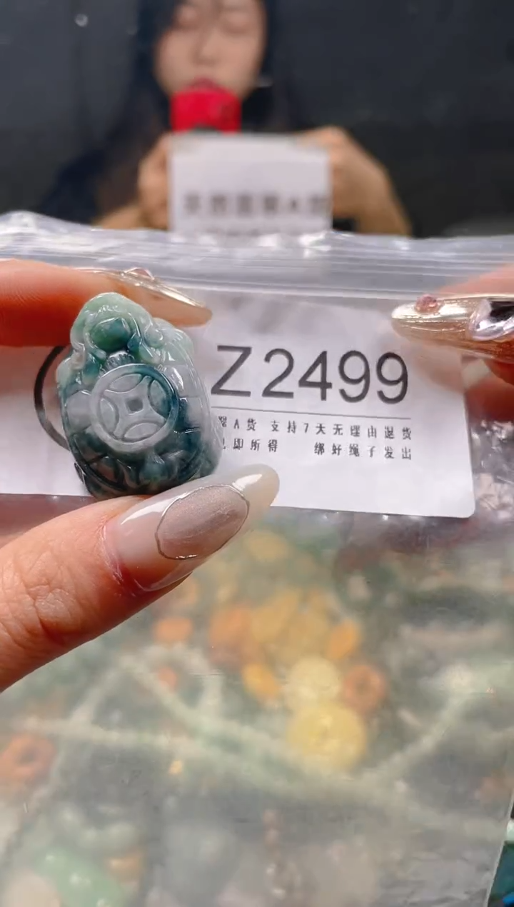 【闪购商品】翡翠颈饰未镶嵌/Z/翡翠A货一图一物