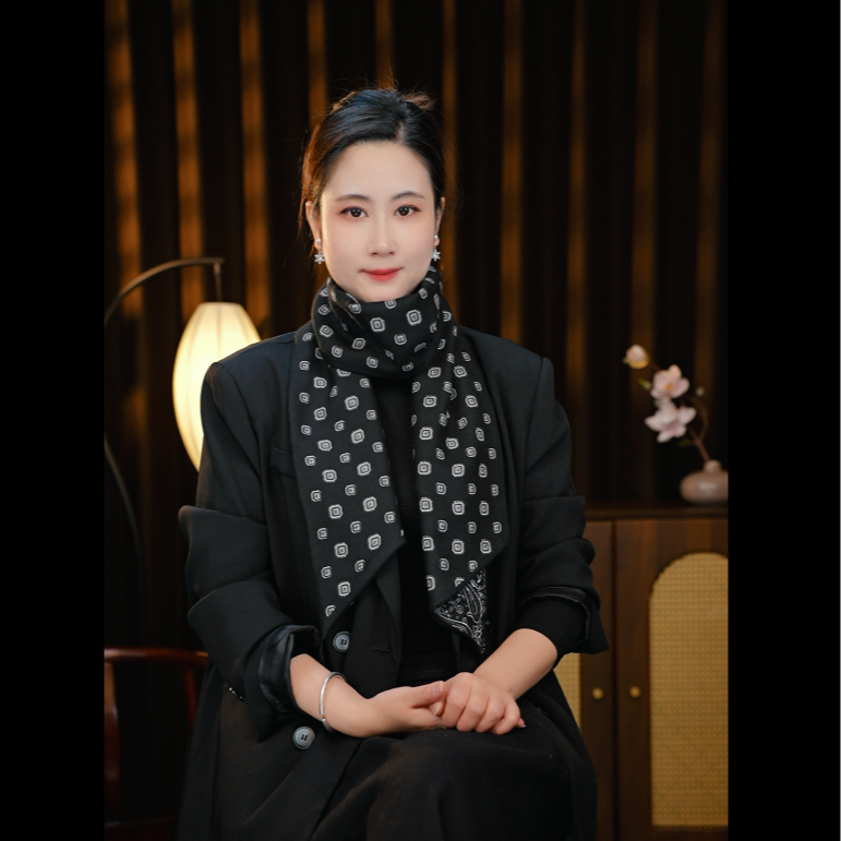 P20-黑豆 145*22长巾 丝毛双层双面 女士时尚百搭围巾菱形 