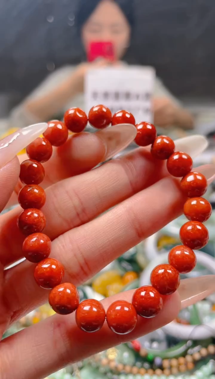 【闪购商品】翡翠颈饰未镶嵌7-8MM/P/翡翠A货一图一物