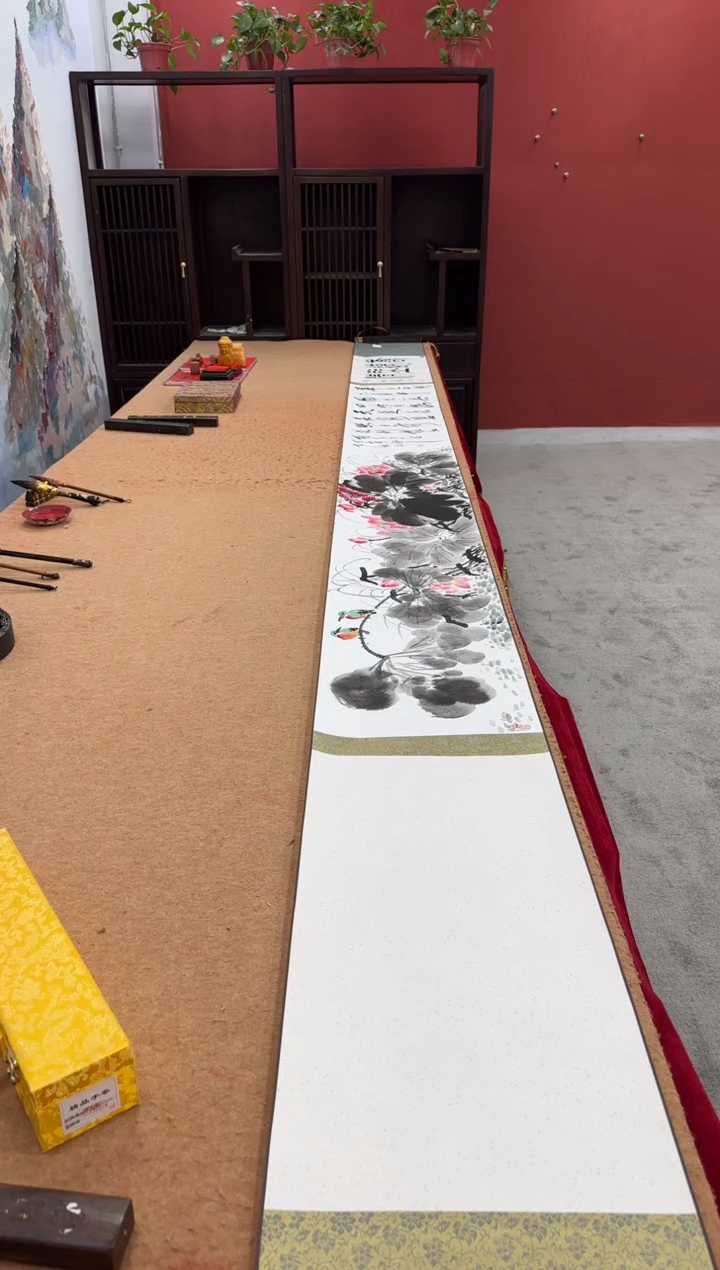 【闪购商品】书法王秘长卷作品