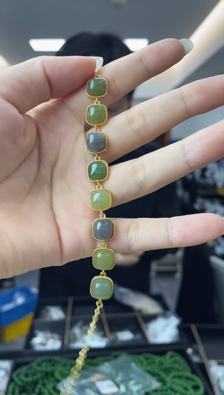 【闪购商品】和田玉·银S925镶嵌多样性一件发货