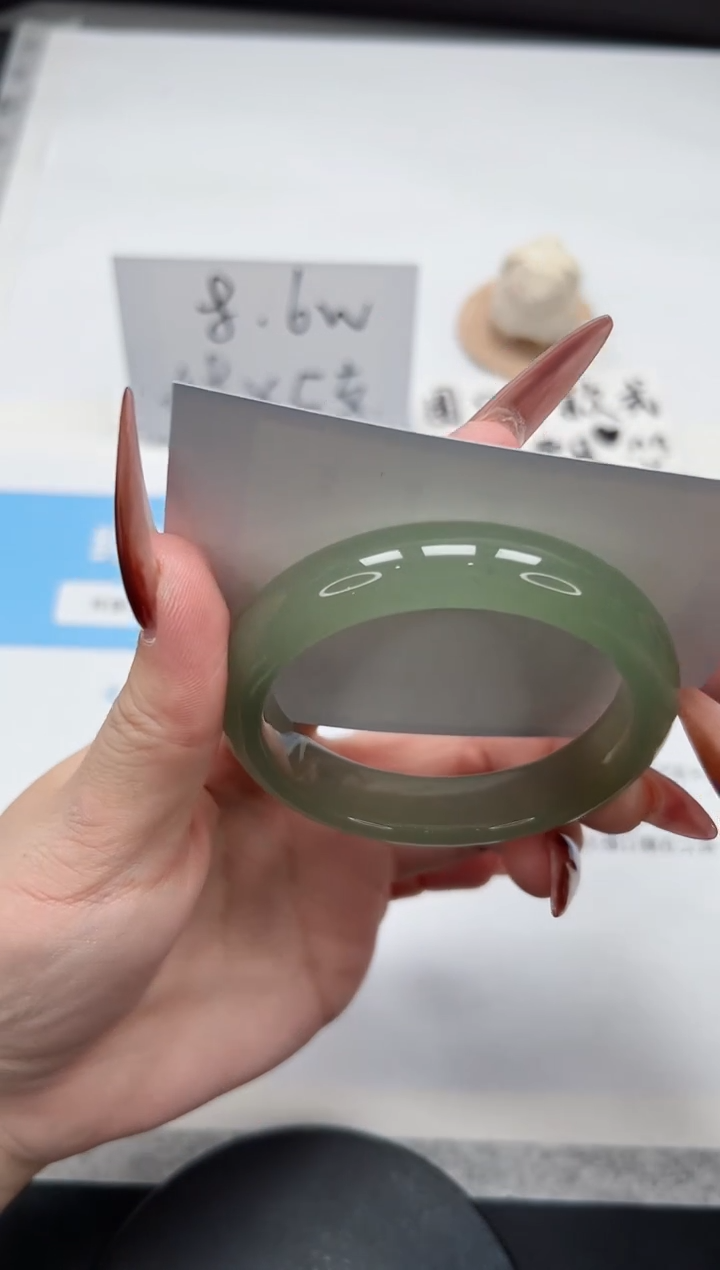 【闪购商品】石英质玉手镯未镶嵌345/54.6东陵