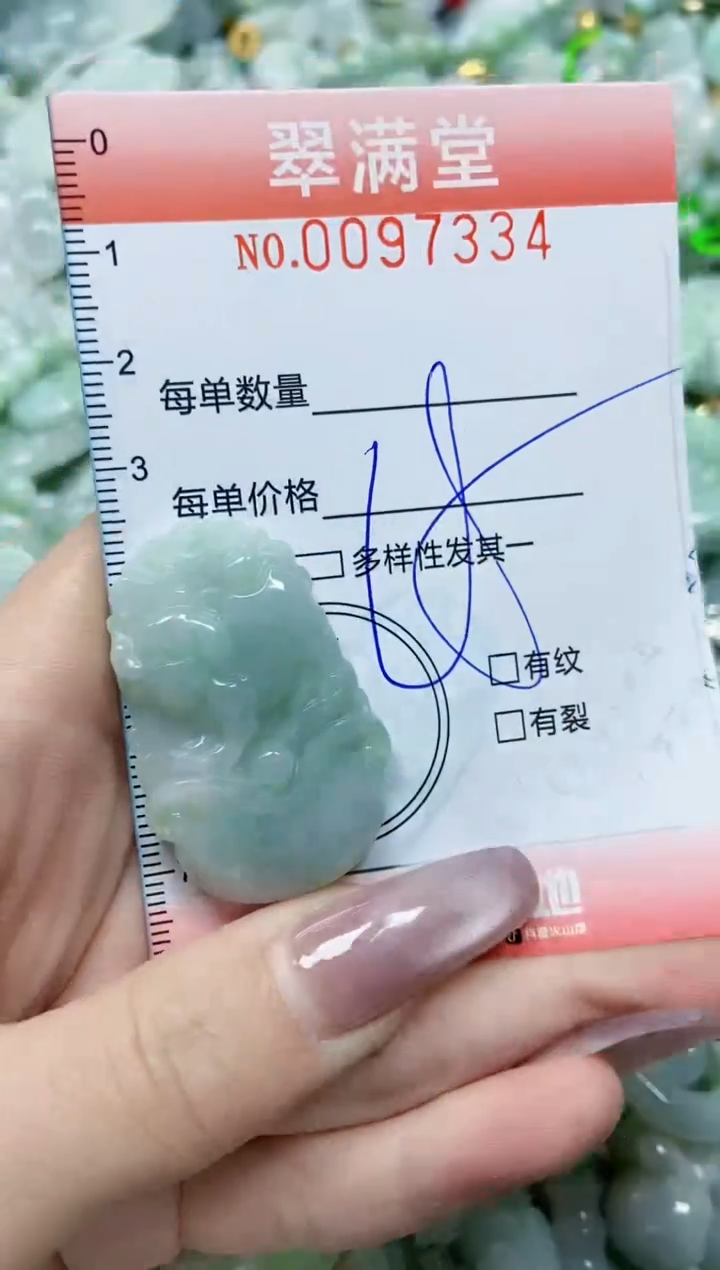 【闪购商品】翡翠颈饰未镶嵌闪购0097334