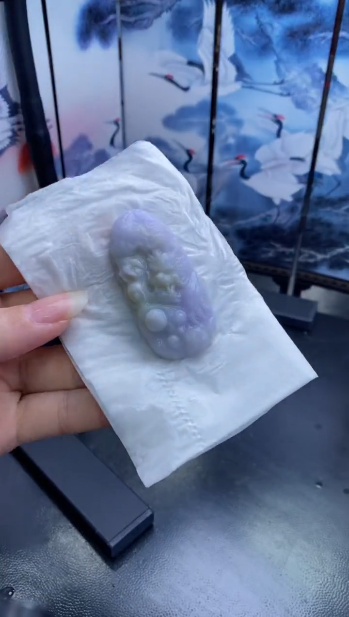 【闪购商品】定制翡翠未镶嵌牌子+QZG241120-15   7