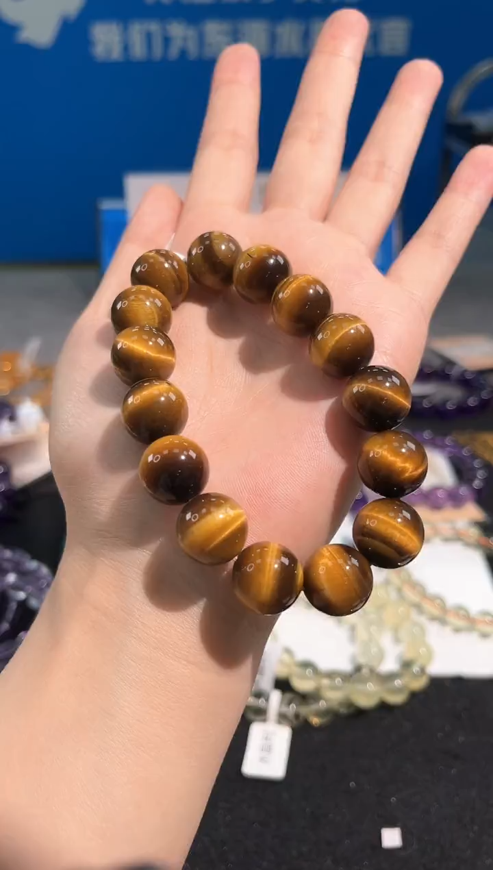 【闪购商品】水晶手链未镶嵌40号黄虎眼