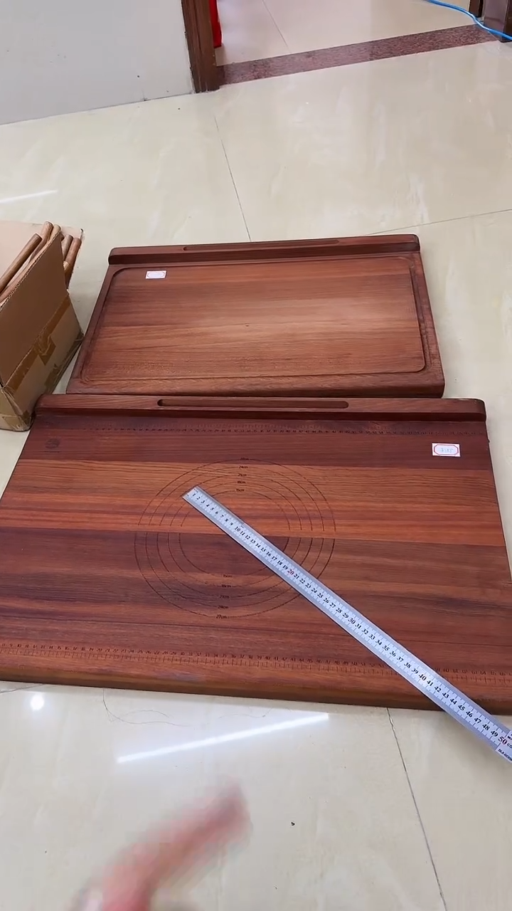 闪购木制品 乌檀木揉面板超大