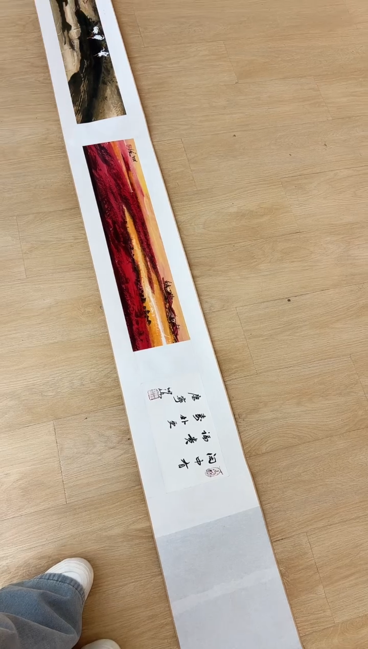 国画CFY-长卷-国画作品----