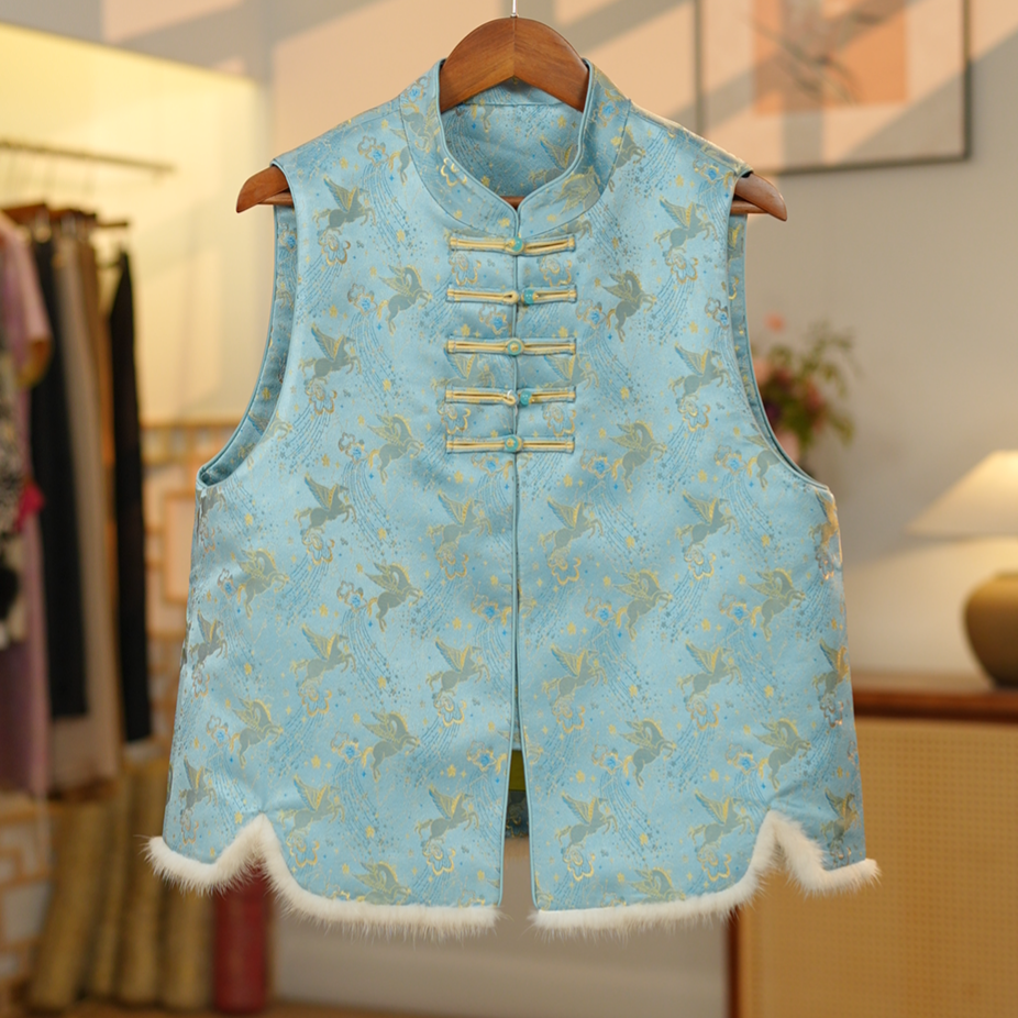 【小水专属】宋锦马甲 25299