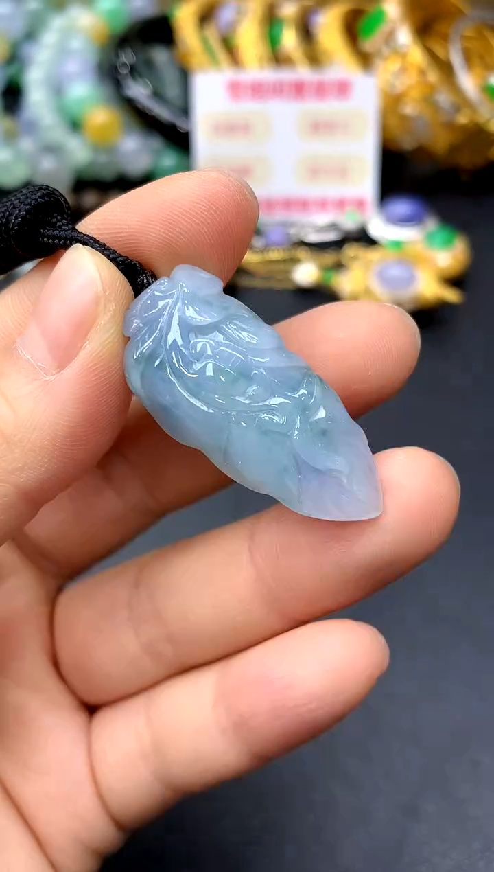 颈饰未镶嵌翡翠137-中国好珍宝