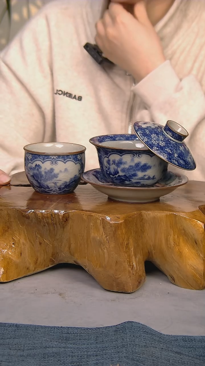 【闪购商品】简装家用款2件套 陶瓷家用茶具系列