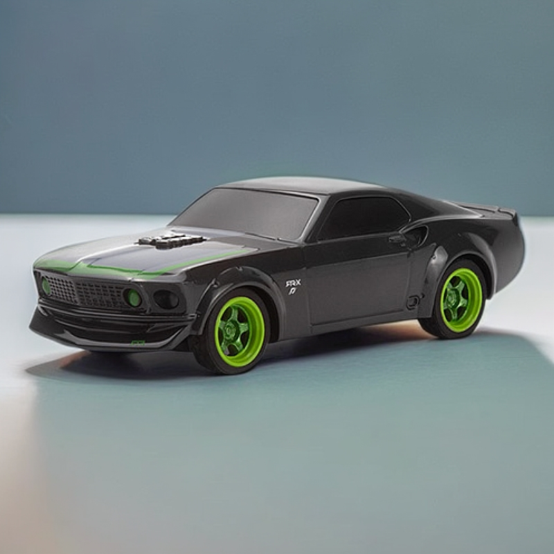 HPI 1/64福特野马Nano漂移车RC遥控模型车仿真电动平跑迷你160980