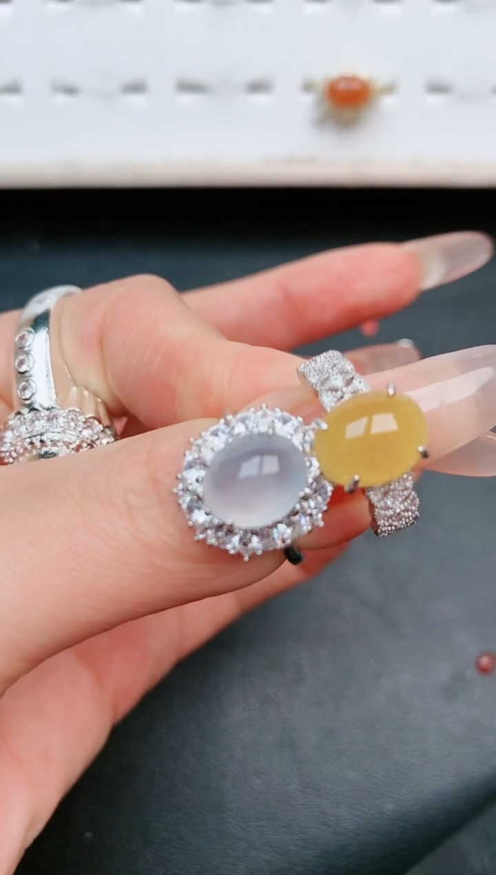 【闪购商品】翡翠戒指银S925镶嵌.....