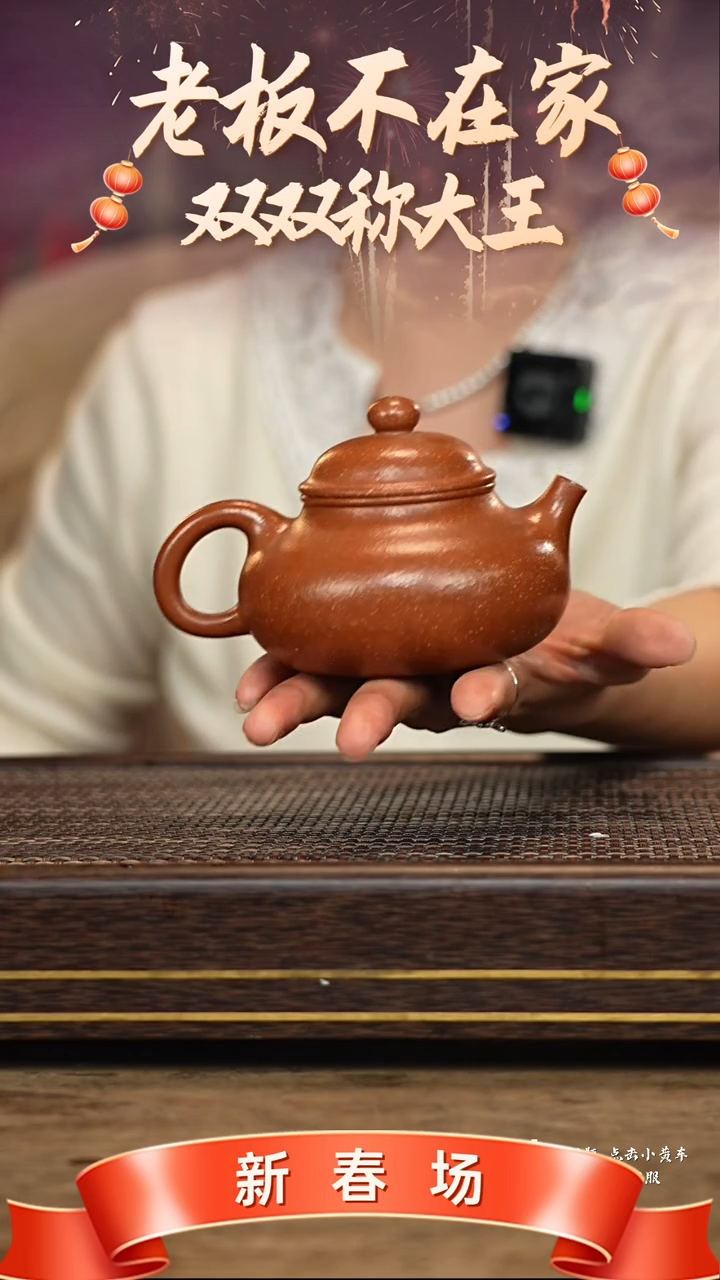 【闪购商品】紫砂茶壶冠砂茶器40