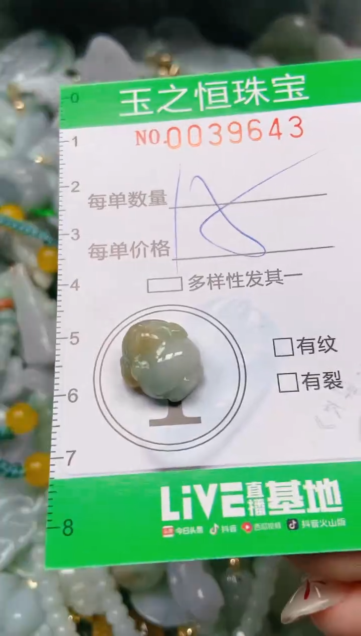 【闪购商品】翡翠颈饰未镶嵌闪购0039643