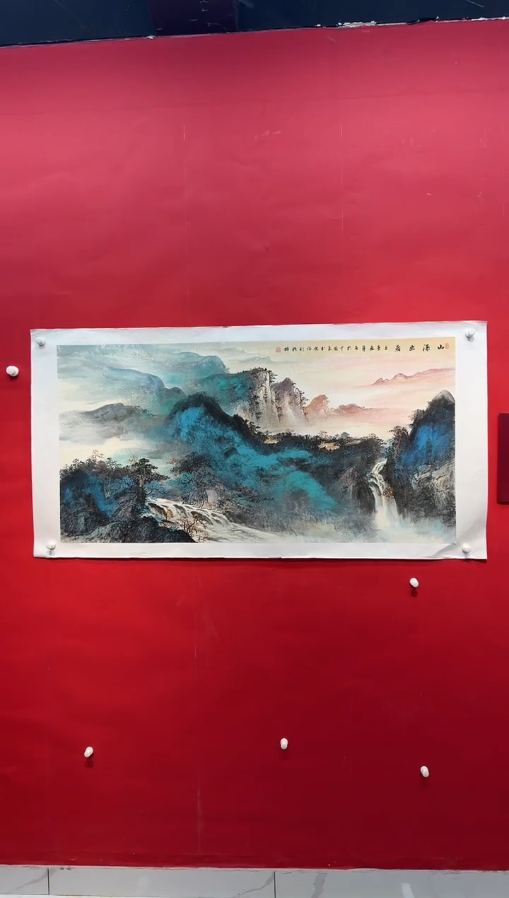 国画画家陆远华纯手绘原作