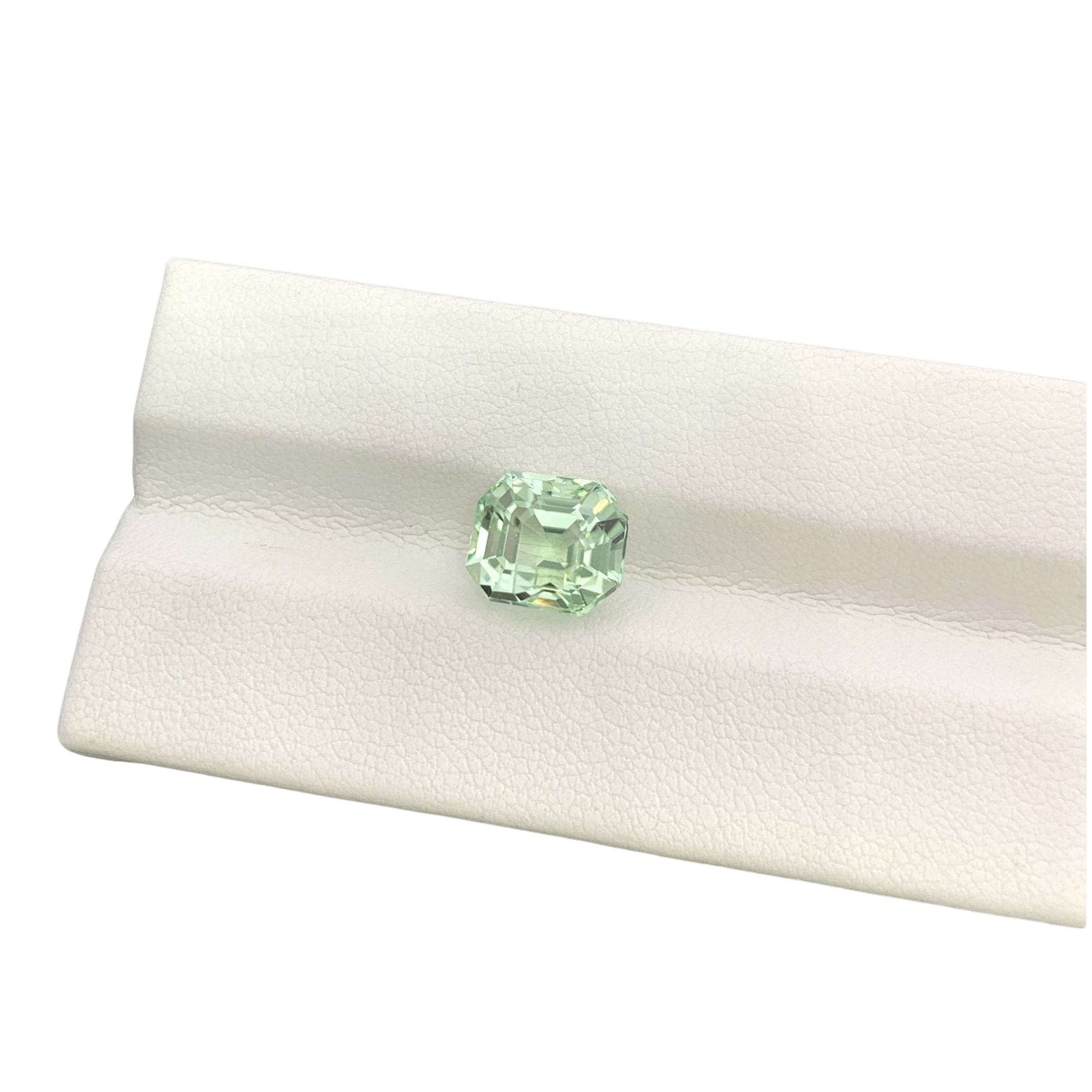 精品天然彩色碧玺裸石戒面全净体无暇火彩闪k金定制镶嵌吊坠戒指